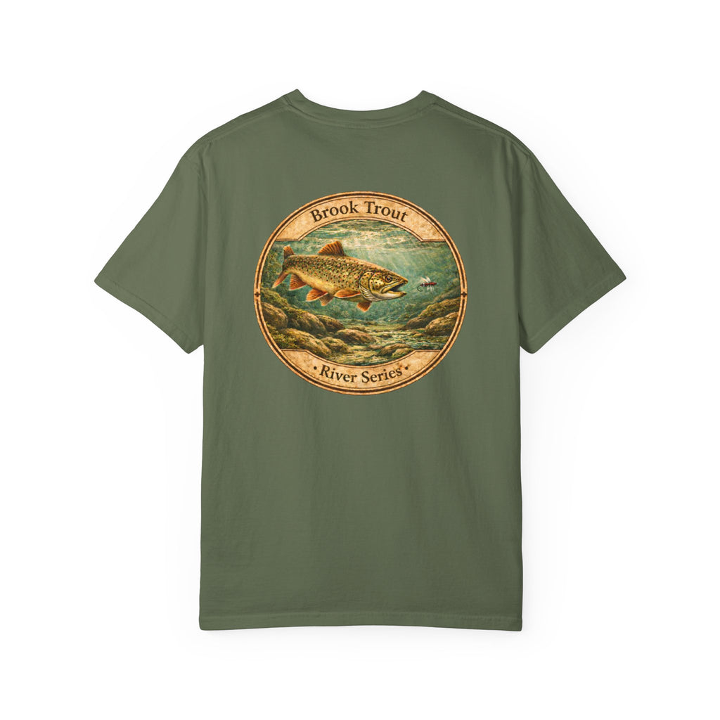 Brook Trout Vintage Style Art T-Shirt | River Series