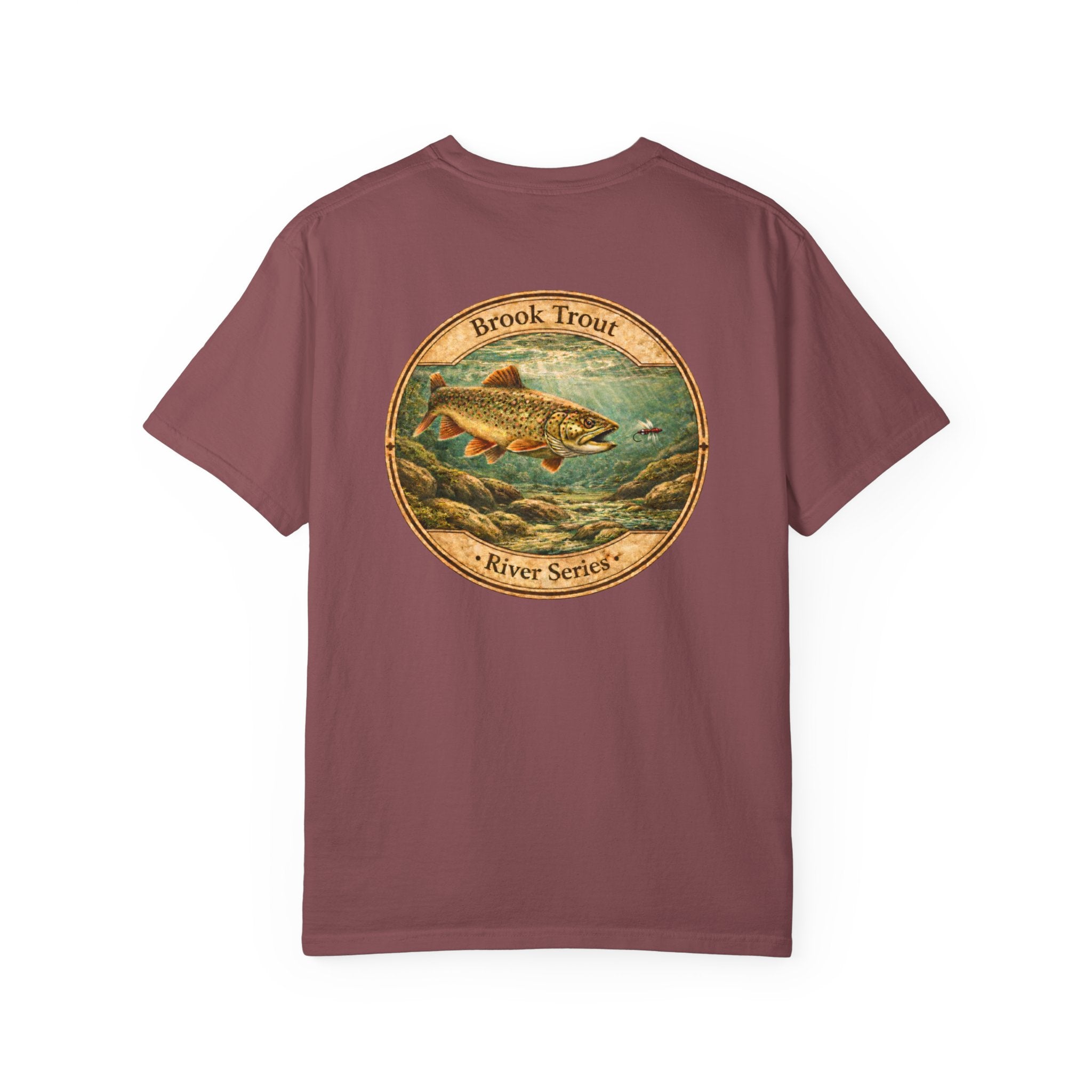 Brook Trout Vintage Style Art T-Shirt | River Series