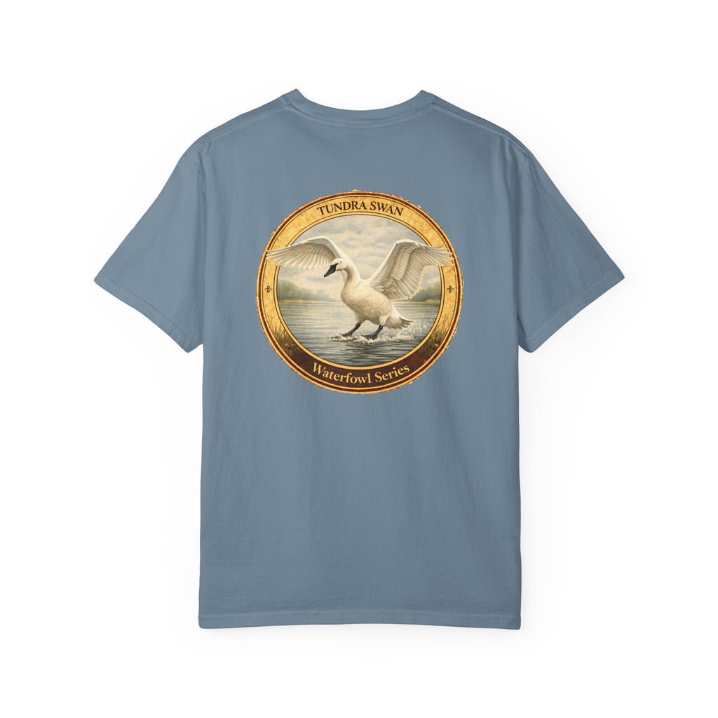 Tundra Swan Vintage Style Art T-Shirt | Waterfowl Series