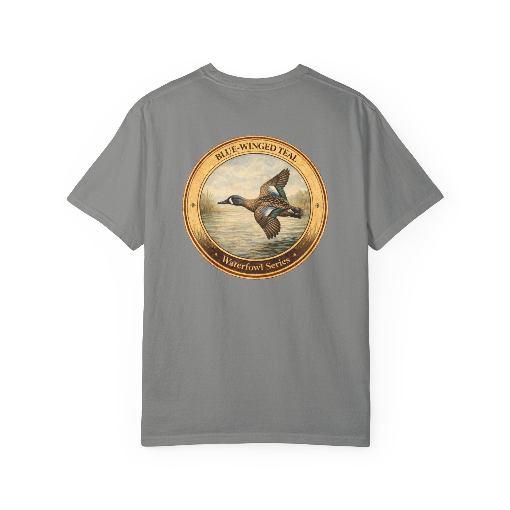 Blue-winged Teal Vintage Style Art T-shirt | Waterfowl Series