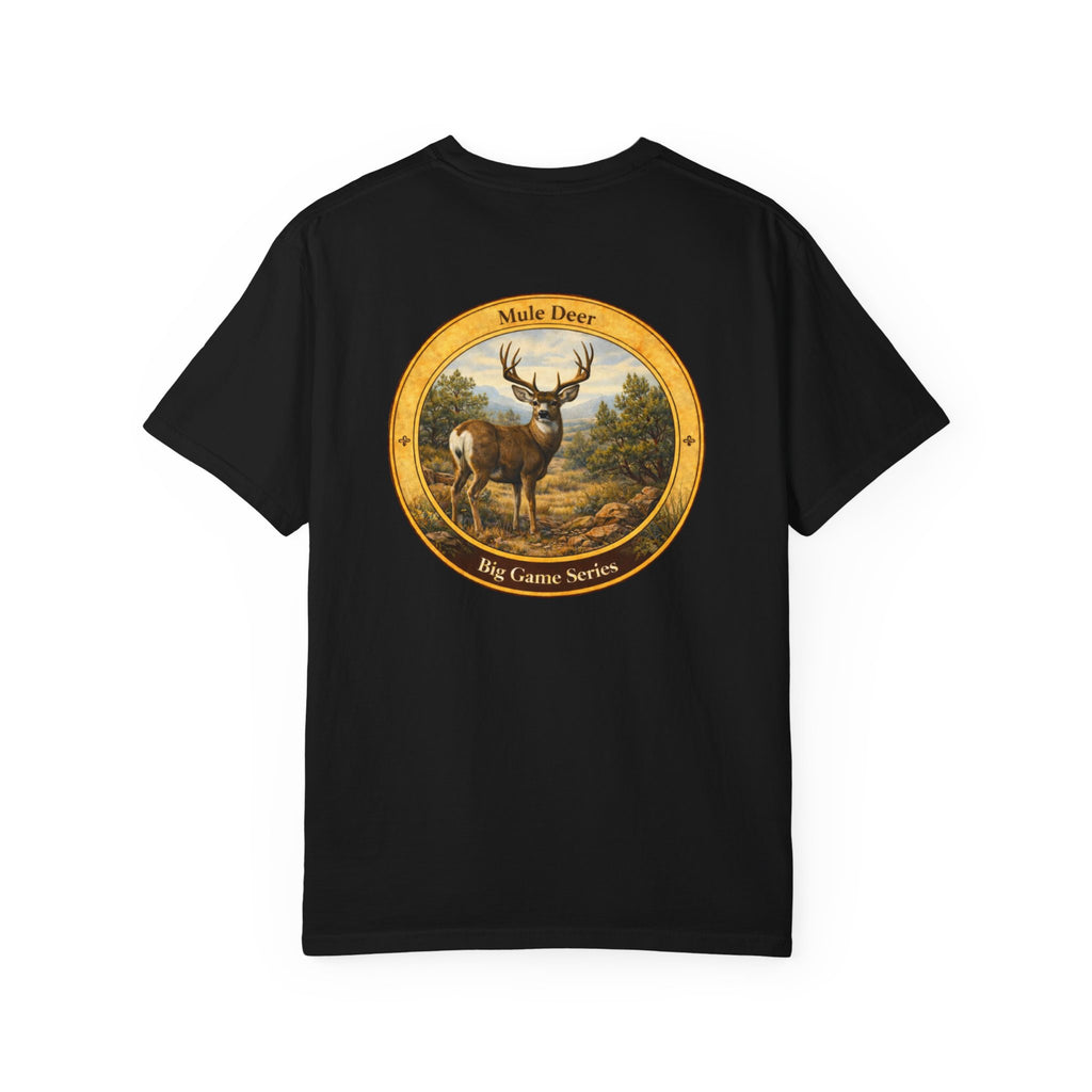 Mule Deer Vintage Style Art T-Shirt | Big Game Series