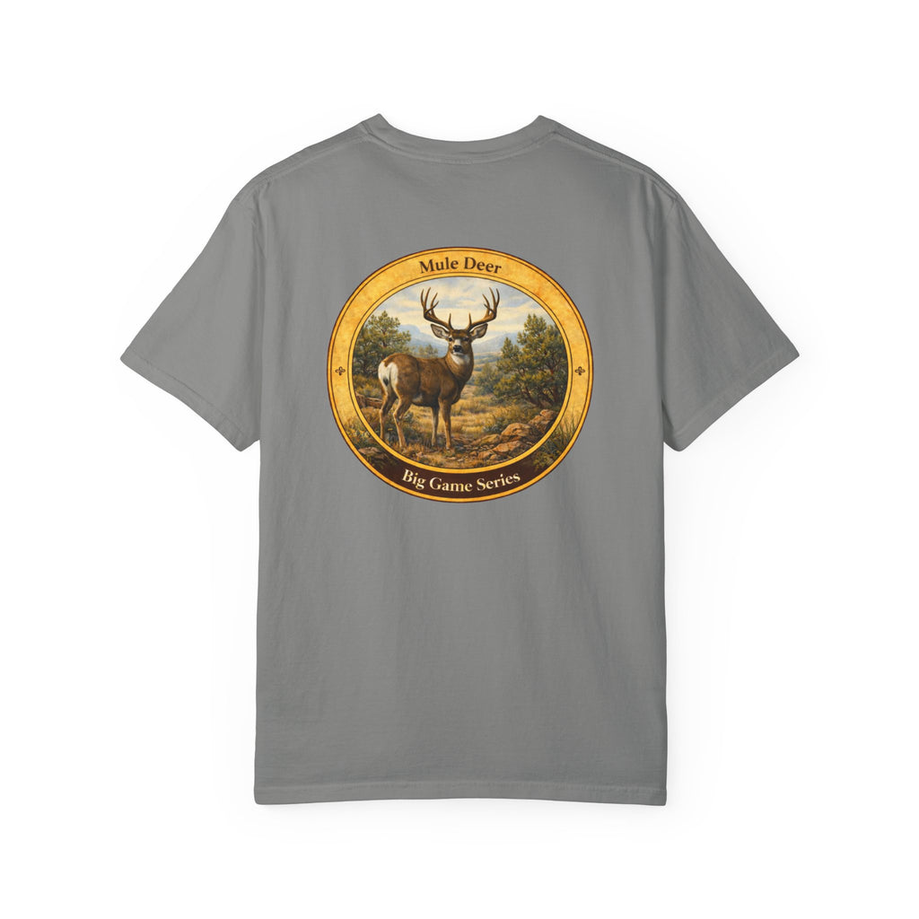 Mule Deer Vintage Style Art T-Shirt | Big Game Series