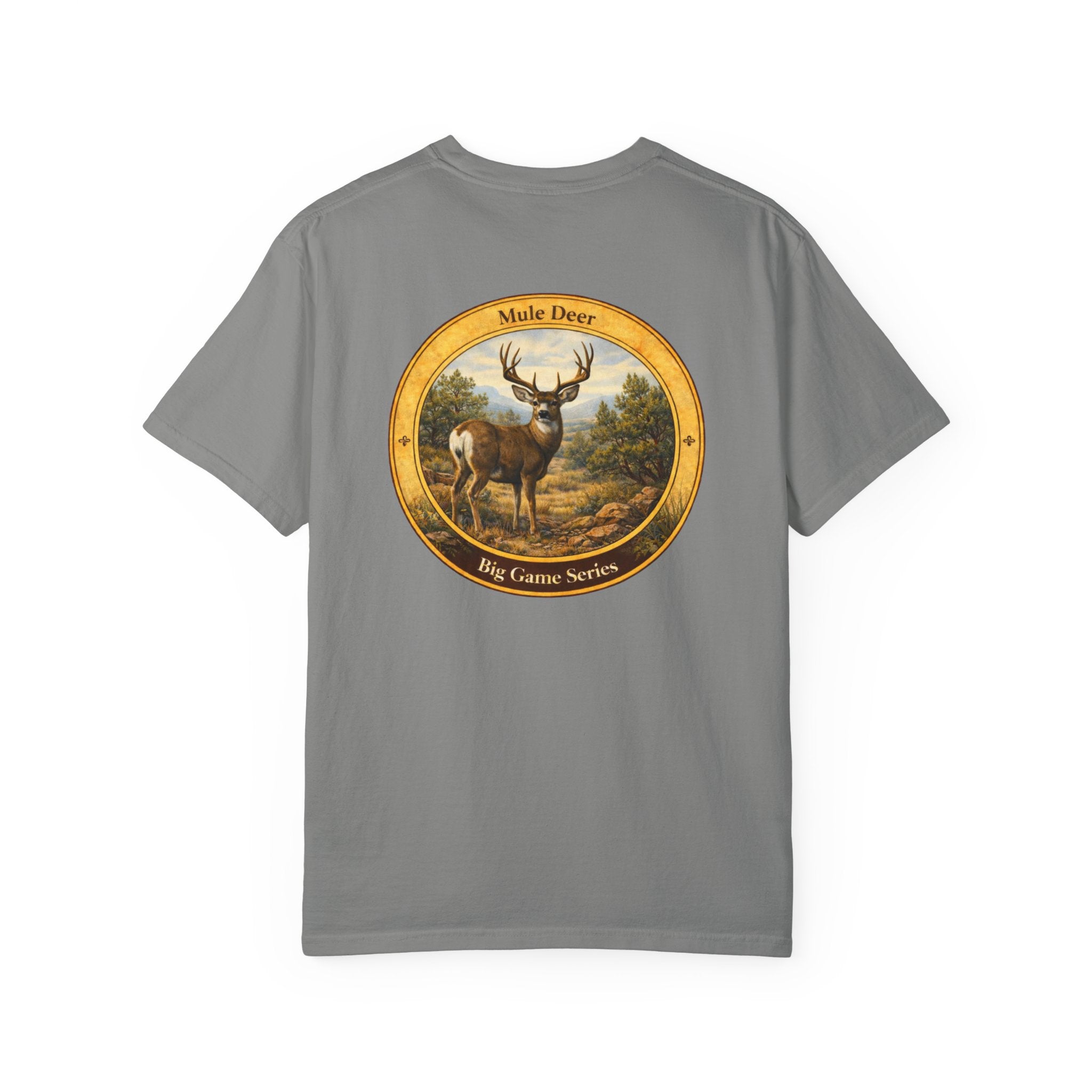 Mule Deer Vintage Style Art T-Shirt | Big Game Series