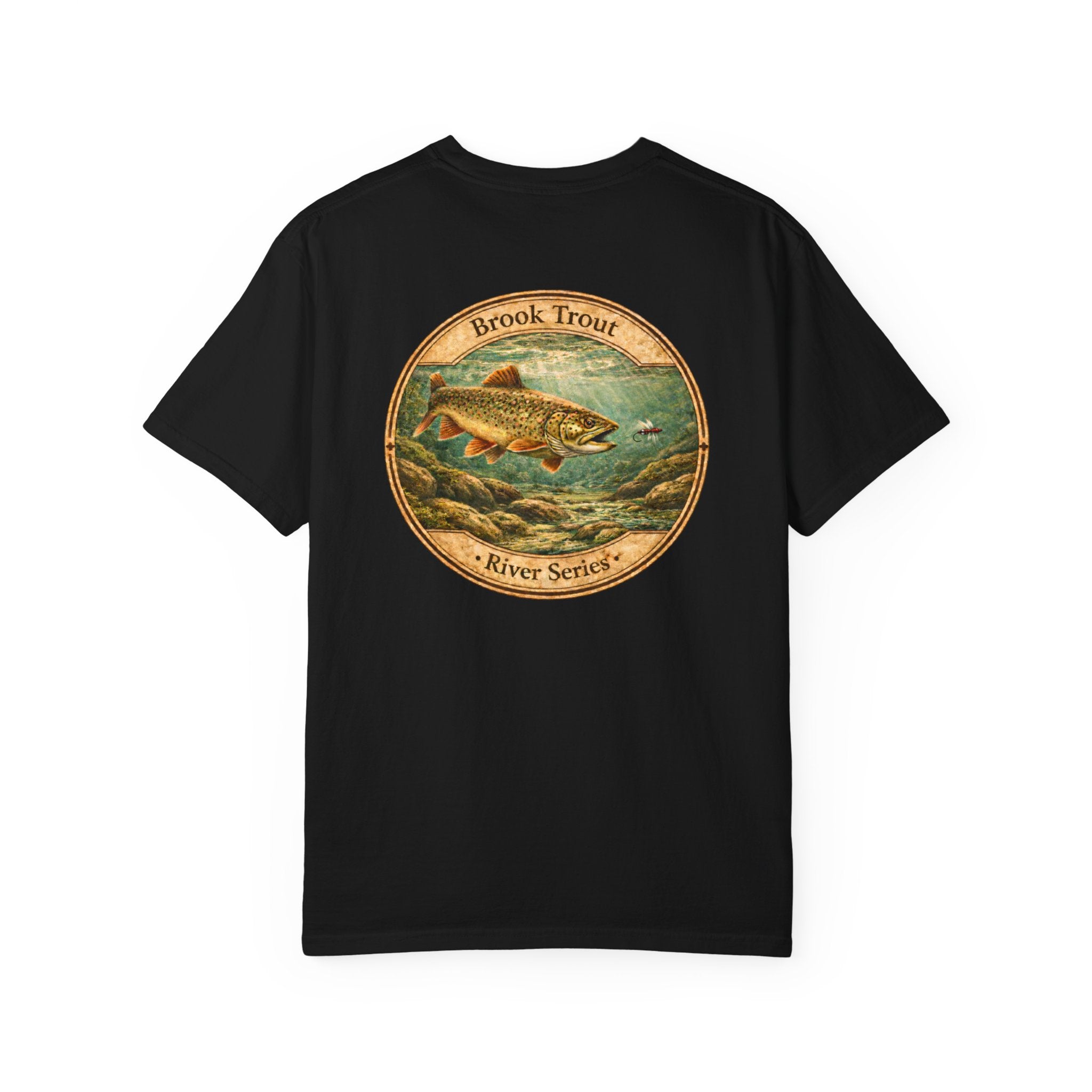 Brook Trout Vintage Style Art T-Shirt | River Series