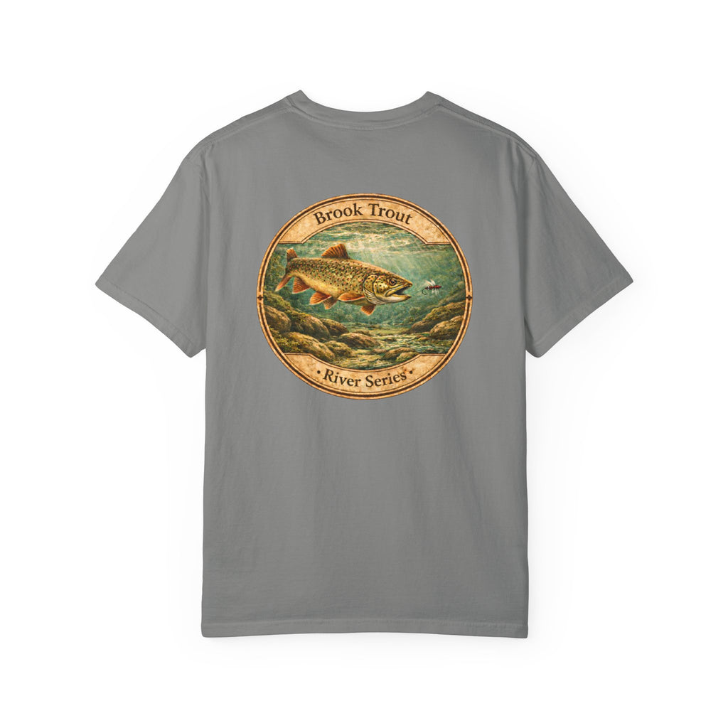 Brook Trout Vintage Style Art T-Shirt | River Series