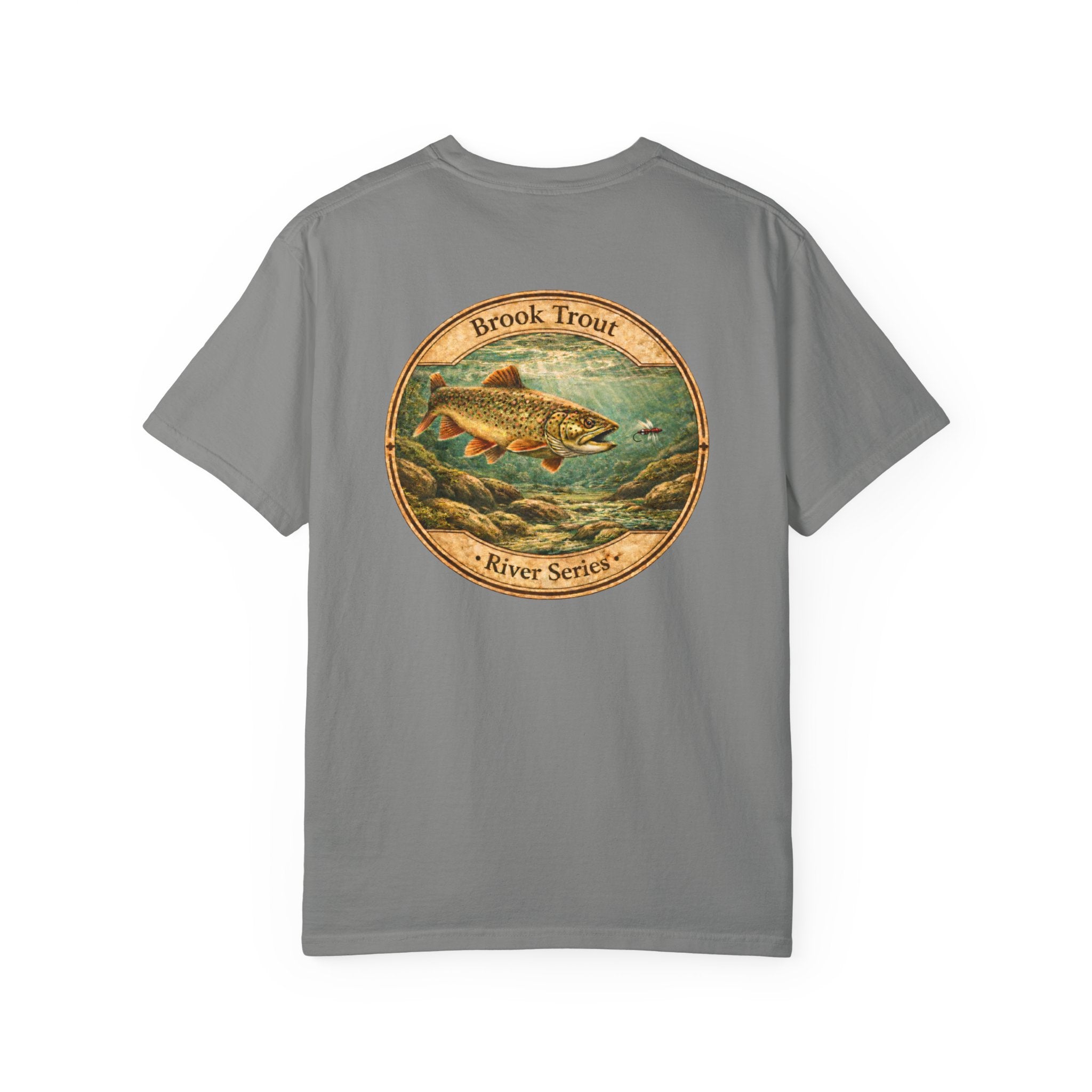 Brook Trout Vintage Style Art T-Shirt | River Series