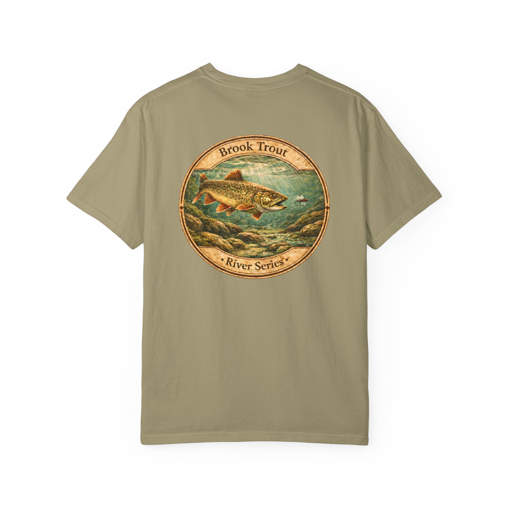 Brook Trout Vintage Style Art T-Shirt | River Series