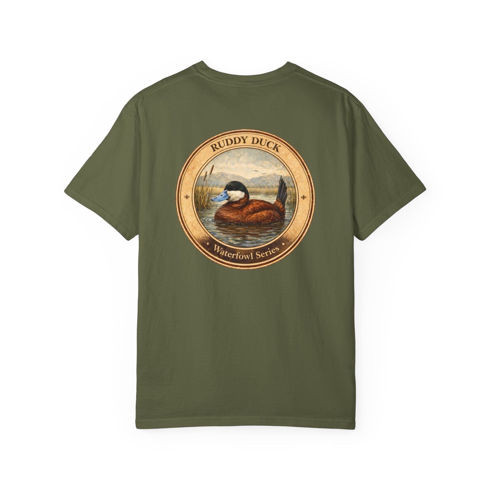 Ruddy Duck Vintage Style Art T-Shirt | Waterfowl Series