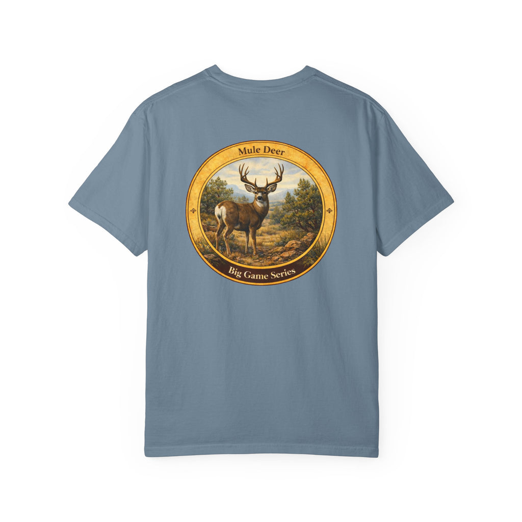 Mule Deer Vintage Style Art T-Shirt | Big Game Series