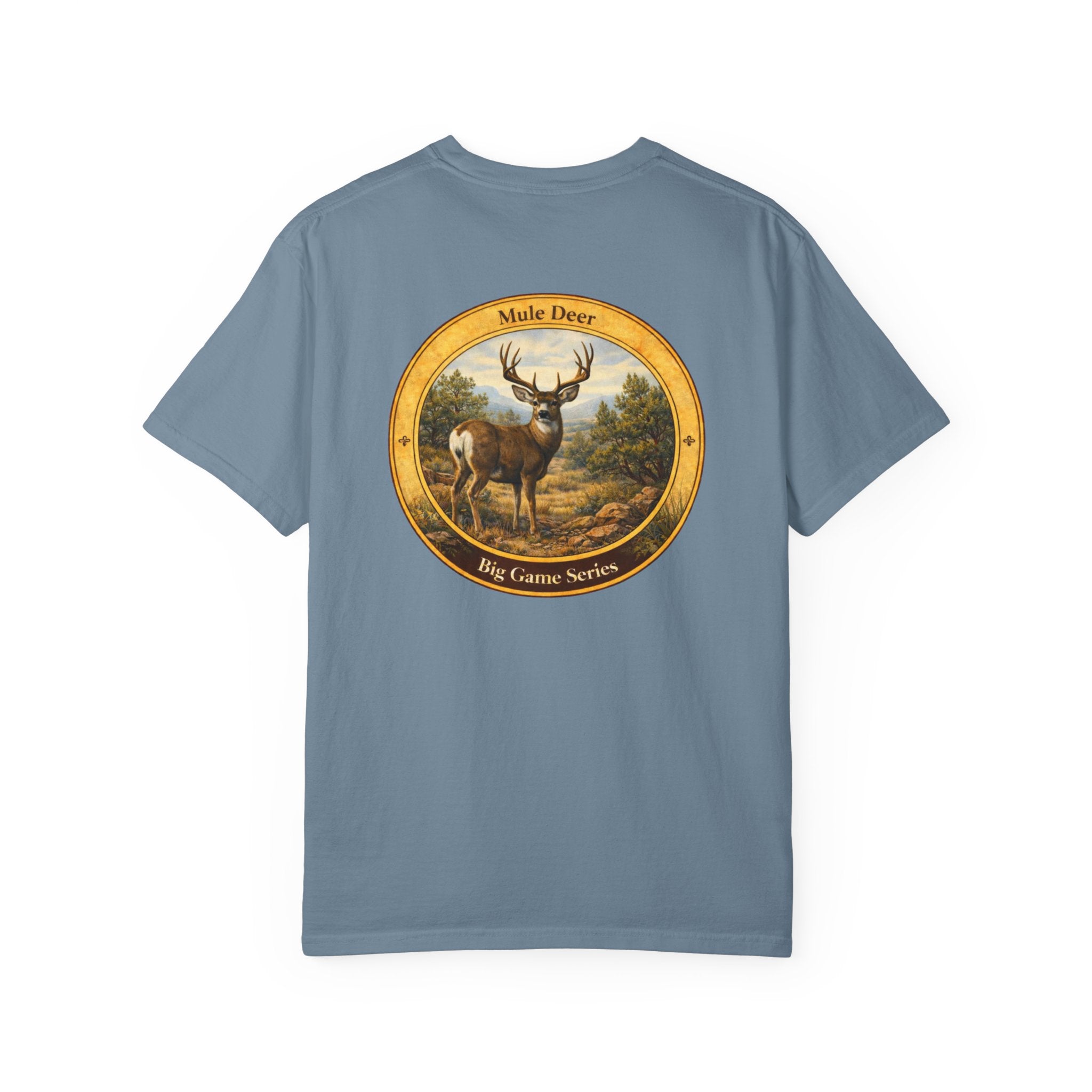 Mule Deer Vintage Style Art T-Shirt | Big Game Series