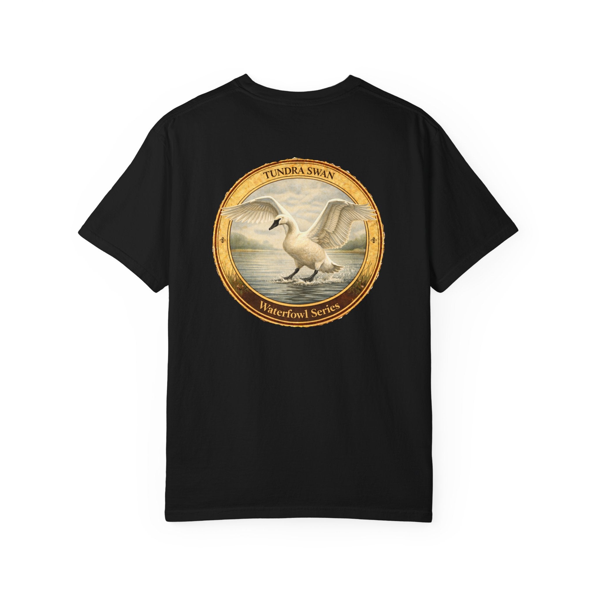 Tundra Swan Vintage Style Art T-Shirt | Waterfowl Series