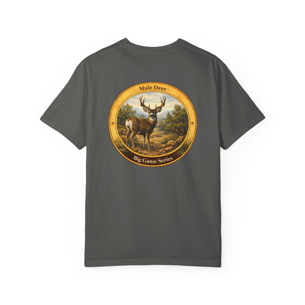 Mule Deer Vintage Style Art T-Shirt | Big Game Series