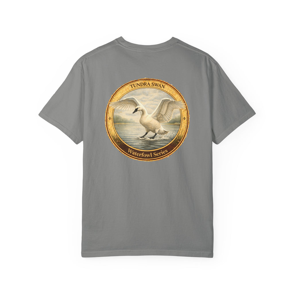 Tundra Swan Vintage Style Art T-Shirt | Waterfowl Series